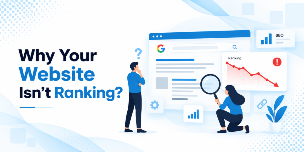 Reasons Why Your Website Isn't Ranking on Google – Website Development Services